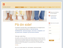 Tablet Screenshot of fadvokat.no